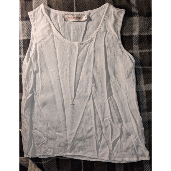 Componix Marsha & Julio White Blouse - Picture 1 of 3